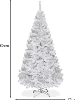 Künstlicher Weihnachtsbaum in Weiß