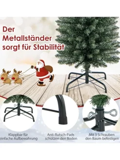 Künstlicher Weihnachtsbaum LED in Grün