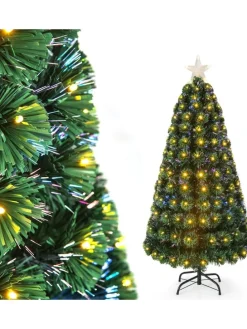 Künstlicher Weihnachtsbaum LED in Grün