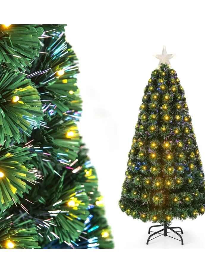 Künstlicher Weihnachtsbaum LED in Grün