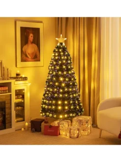 Künstlicher Weihnachtsbaum LED in Grün