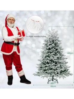 Künstlicher Weihnachtsbaum LED in Grün