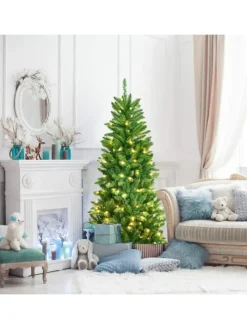 Künstlicher Weihnachtsbaum LED in Grün