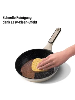 Kochgeschirr-Set 11-teilig 18/20/24 | mit Deckeln in Creme