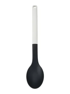 Kochlöffel "Classic" in Schwarz/ Weiß - (L)34 cm