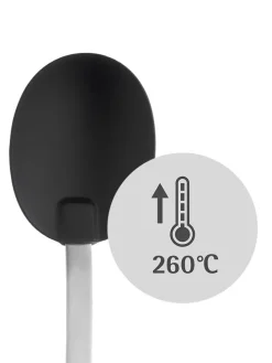 Kochlöffel ''Profi Plus'' in Schwarz - (L)32 cm