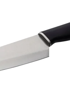 Kochmesser ''Kineo'' in Schwarz - (L)20 cm