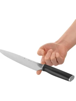 Kochmesser ''Kineo'' in Schwarz - (L)20 cm