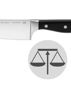 Kochmesser ''Spitzenklas'' in Schwarz - (L)34 cm