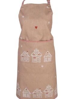 Kochschürze in Beige - (L)85 x (B)70 cm