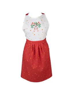 Kochschürze in Rot - (L)85 x (B)70 cm