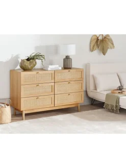 Kommode NIVO in Braun - (W) 120 x (H) 76 x (L) 42 cm