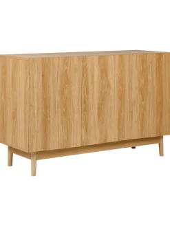 Kommode NIVO in Braun - (W) 120 x (H) 76 x (L) 42 cm