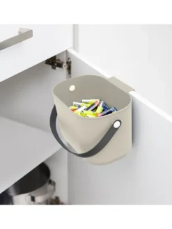 Komposteimer mit Hängevorrichtung 3.2 l ALBULA in Cappuccino