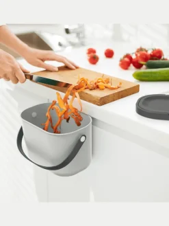 Komposteimer mit Hängevorrichtung 3.2 l ALBULA in Mistelweiß