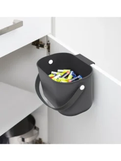 Komposteimer mit Hängevorrichtung 3.2 l ALBULA in Anthrazit