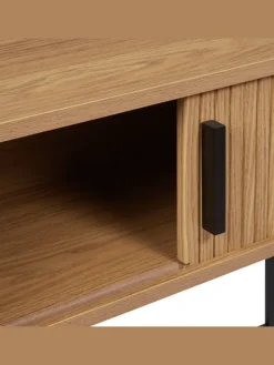 Konsolentisch BRADLEY in Braun/Schwarz - (W) 80 x (H) 70 x (L) 30 cm