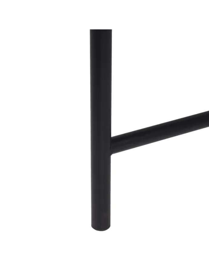 Konsolentisch BRADLEY in Braun/Schwarz - (W) 80 x (H) 70 x (L) 30 cm