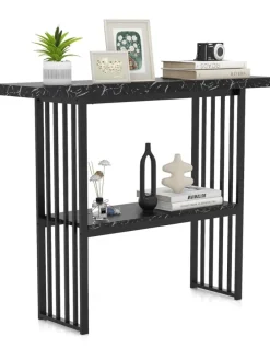 Konsolentisch in Schwarz