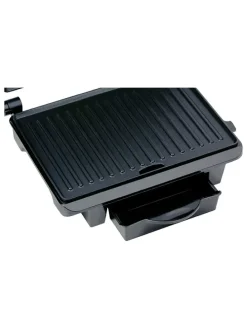 Kontaktgrill in Silber