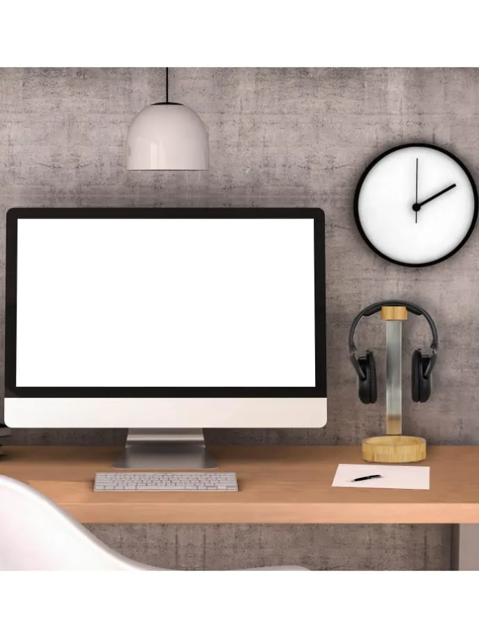 Kopfhörer Ständer in Natur