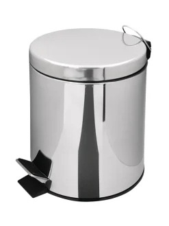 Kosmetikeimer, Abfalleimer Timon 5 Liter chrom