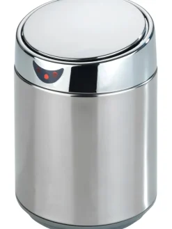 Kosmetikeimer in Chrom - 800 ml