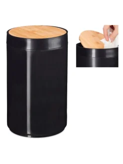 Kosmetikeimer in Schwarz - 5,5 L