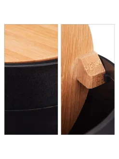 Kosmetikeimer in Schwarz - 5,5 L