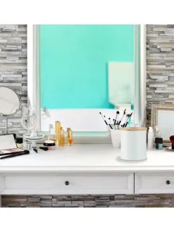 Kosmetikeimer in Weiß - 2 l