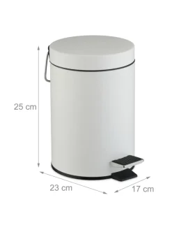 Kosmetikeimer in Weiß - 3 Liter