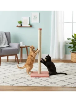 Kratzbaum ''Aero'' in Rosa - (B)37,5 x (H)102 x (T)37,5 cm