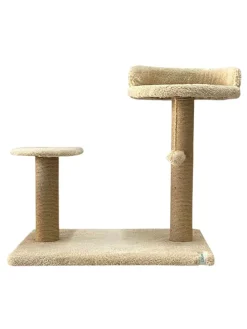 Kratzbaum in Beige - (B)50 x (H)46 x (T)35 cm