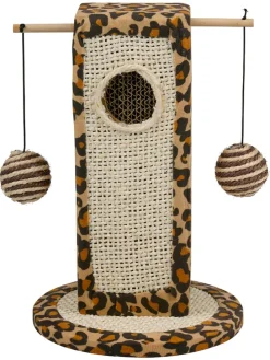 Kratzbaum in Beige/ Hellbraun - (B)21 x (H)30 x (T)20 cm