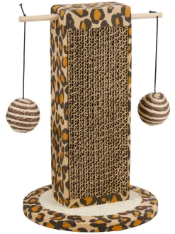 Kratzbaum in Beige/ Hellbraun - (B)21 x (H)30 x (T)20 cm