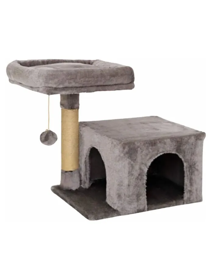 Kratzbaum in Grau - (B)50 x (H)48 x (T)35 cm