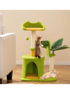 Kratzbaum klein in Grün