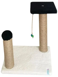 Kratzbaum ''Liza'' in Schwarz - (B)35 x (H)44 x (T)28 cm