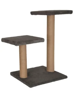 Kratzbaum ''Luizi'' in Grau - (B)35 x (H)44 x (T)28 cm