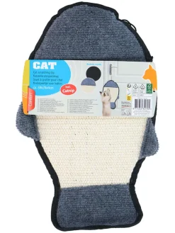 Kratzmatte in Grau/ Creme - (L)38 x (B)26 cm