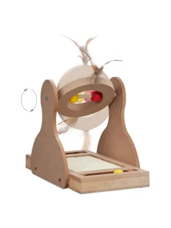 Kratzspielzeug in Natur - (B)17 x (H)30 x (T)30 cm