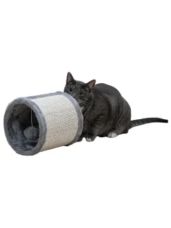 Kratztunnel in Grau - (H)19 x Ø 21 cm