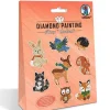 Kreativset "Diamond Painting Sticker - Woodland" in Bunt