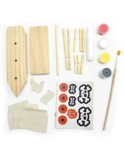 Kreativset "Hölzernes Piratenschiff" - ab 6 Jahren