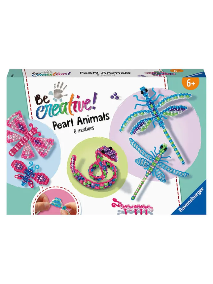 Kreativset "Perlentiere" - ab 6 Jahren
