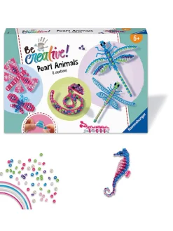 Kreativset "Perlentiere" - ab 6 Jahren