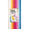 Krepppapier-Rollen in Bunt - 10 Stück