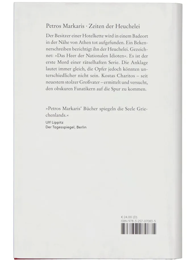 Krimi "Zeiten der Heuchelei"