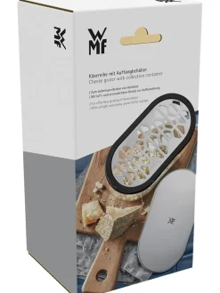 Käsereibe in Schwarz/ Silber - (B)15 x (H)7 x (T)8,5 cm