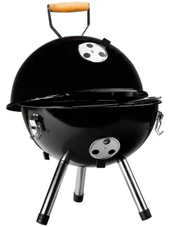 Kugelgrill in Schwarz - (H)45 x Ø 30 cm